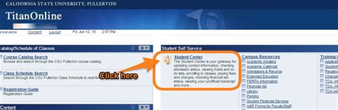 fullerton student portal